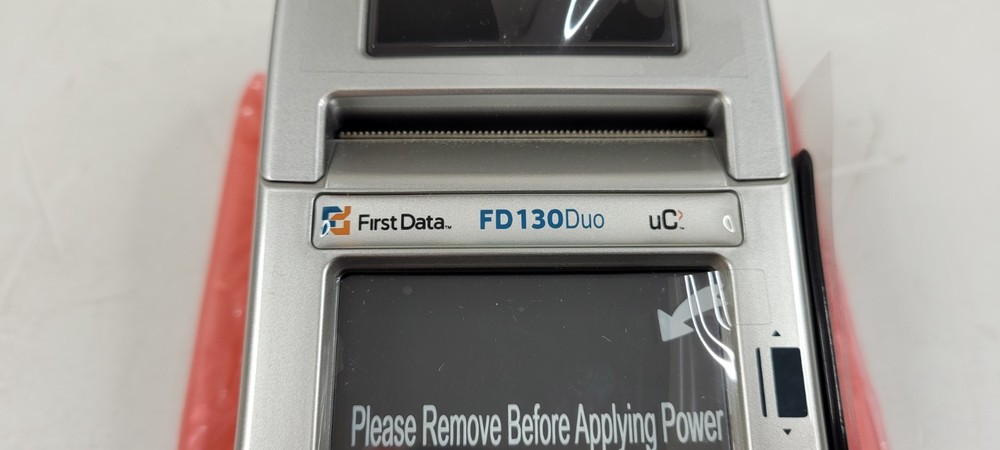 First Data FD130 Duo Credit/Debit Card Machine POS Terminal