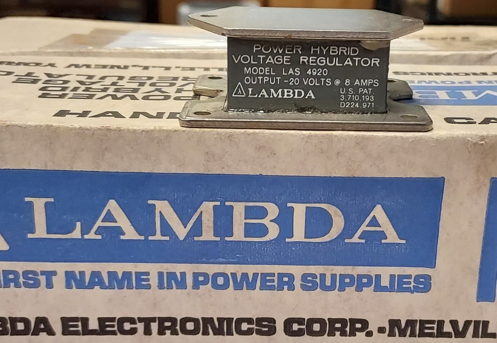 '1 PIECE' - PN# LAS-4920 - LAMBDA - REGULATOR, VOLTAGE