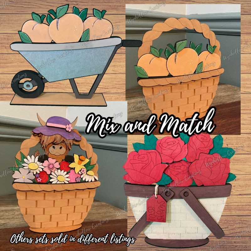 Beary Merry Christmas Interchangeable Basket Insert