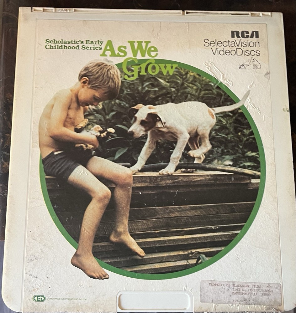 As We Grow (CED Videodisc)