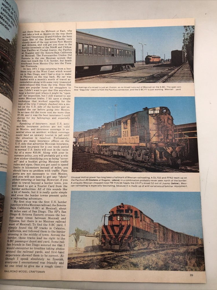 RAILROAD MODEL CRAFTSMAN Magazine • May 1974