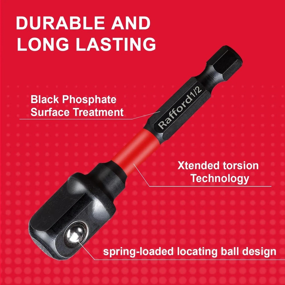 6Pcs Impact Socket Adapter Set