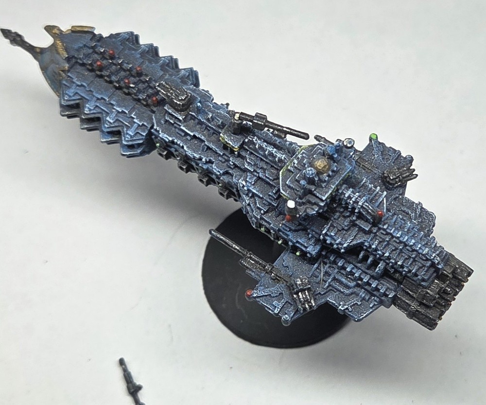 Battlefleet Gothic - Imperial Dictator Class Cruiser - OOP - Painted