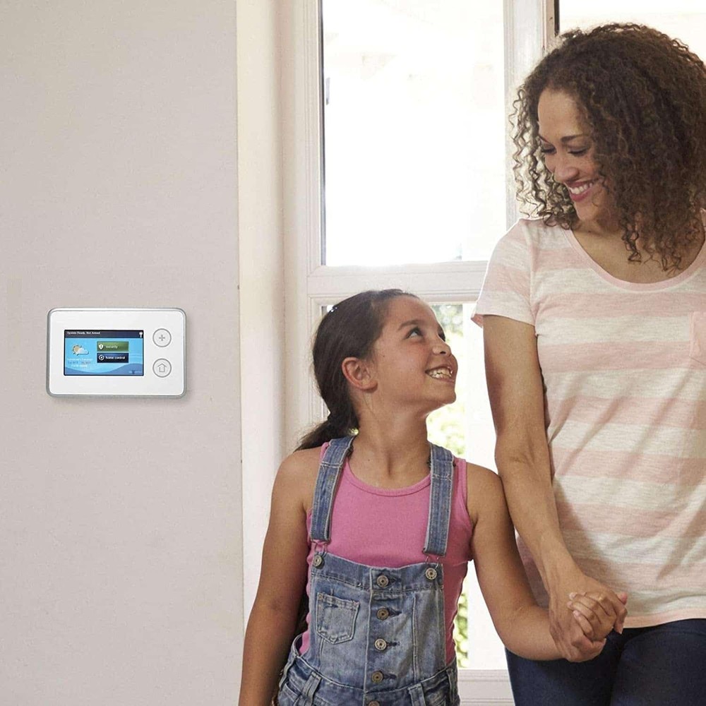 Wireless Touch Screen Keypad for 2GIG System Color Interface Z Wave Compatibi...