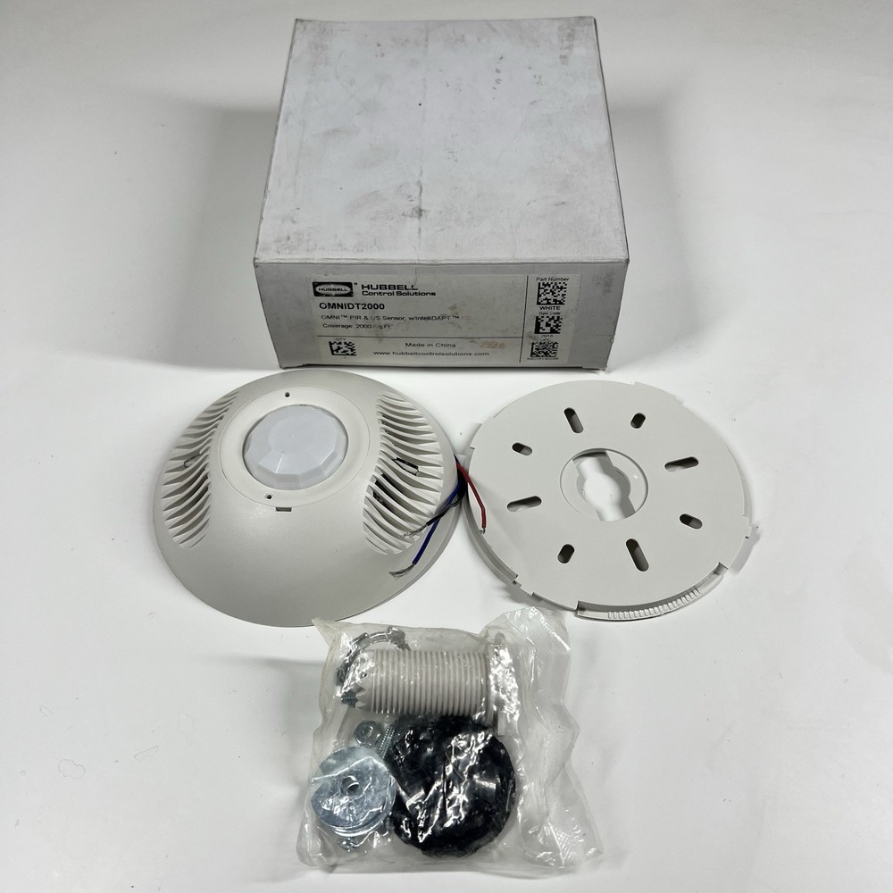 Current OMNIDT2000 Ceiling Sensor PIR & US Sensor w/ IntelliDAPT 2000 Sq Ft NEW