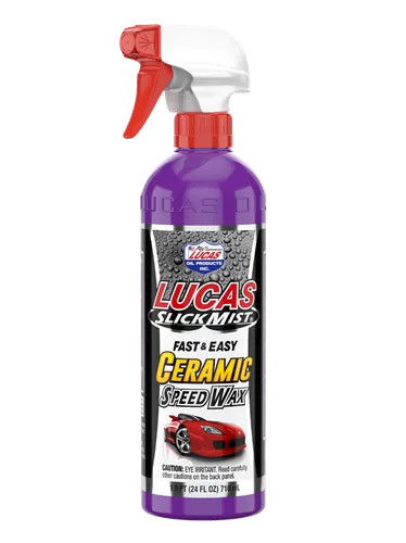 Lucas Slick Mist Ceramic Speed Wax 24oz for ATV