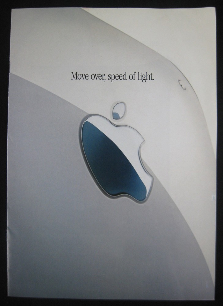 Vintage 1999 Apple Computer Power Mac G4 Brochure Advertisement