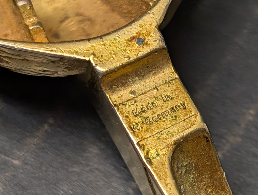 Mid-Century Walnut Nut Cracker Nutcracker Bar Tool BMF/N W. Germany