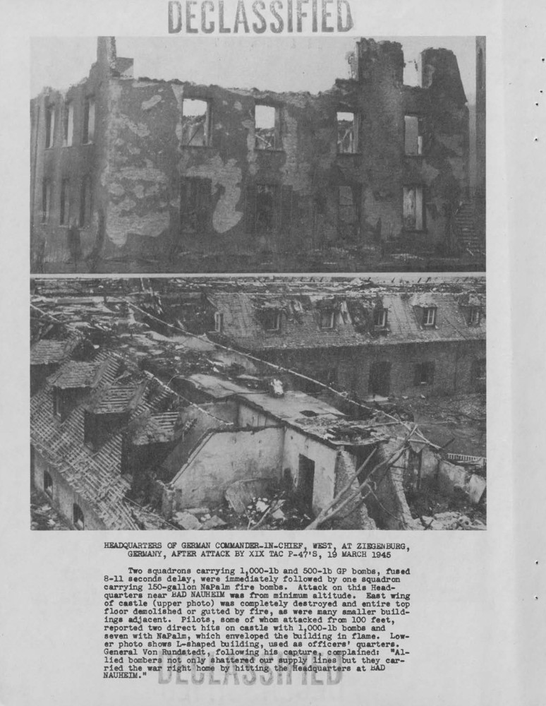 108 Page XIX Tactical Air Command Operations 9th AAF Europe Third Army Data CD