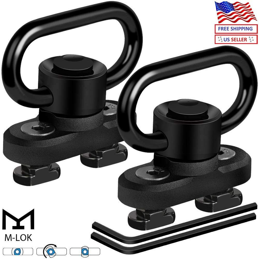 2 Pack QD Sling Mount Sturdy Quick Detach& Rotatable Locking Design US seller