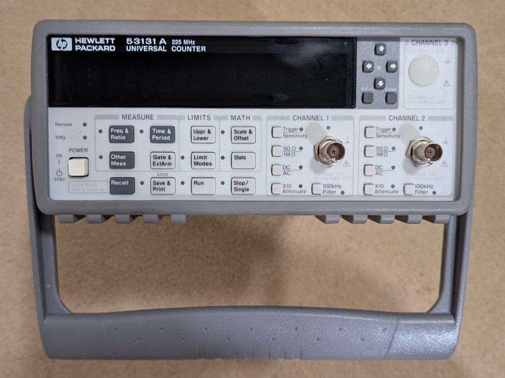 HP 53131A Frequency Counter | Calibrated
