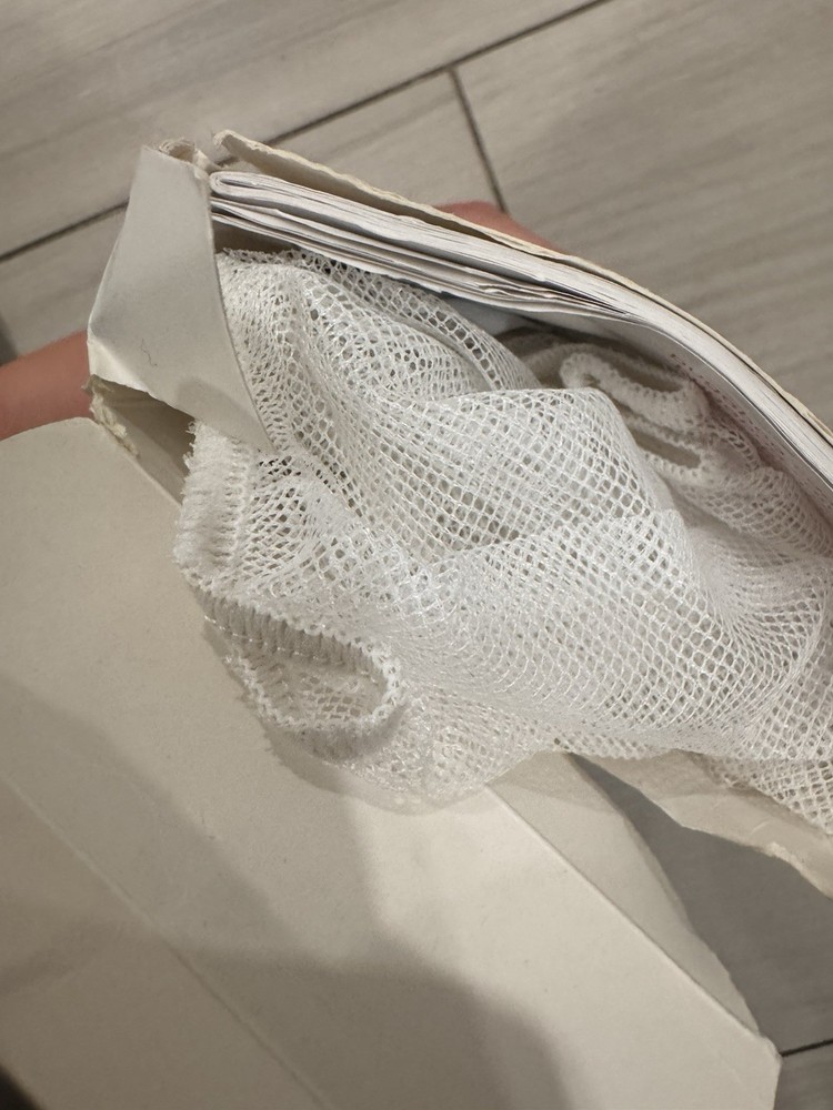 Bugaboo White Mosquito Net Mesh Cover for Baby Stroller