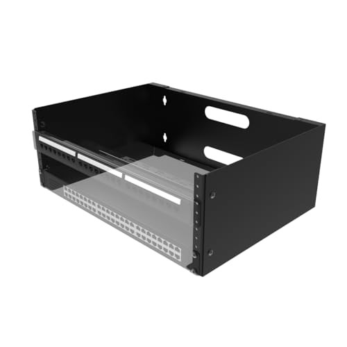 Wall Mount Patch Panel Bracket- 14 inches Deep Network Rack for Network 4U