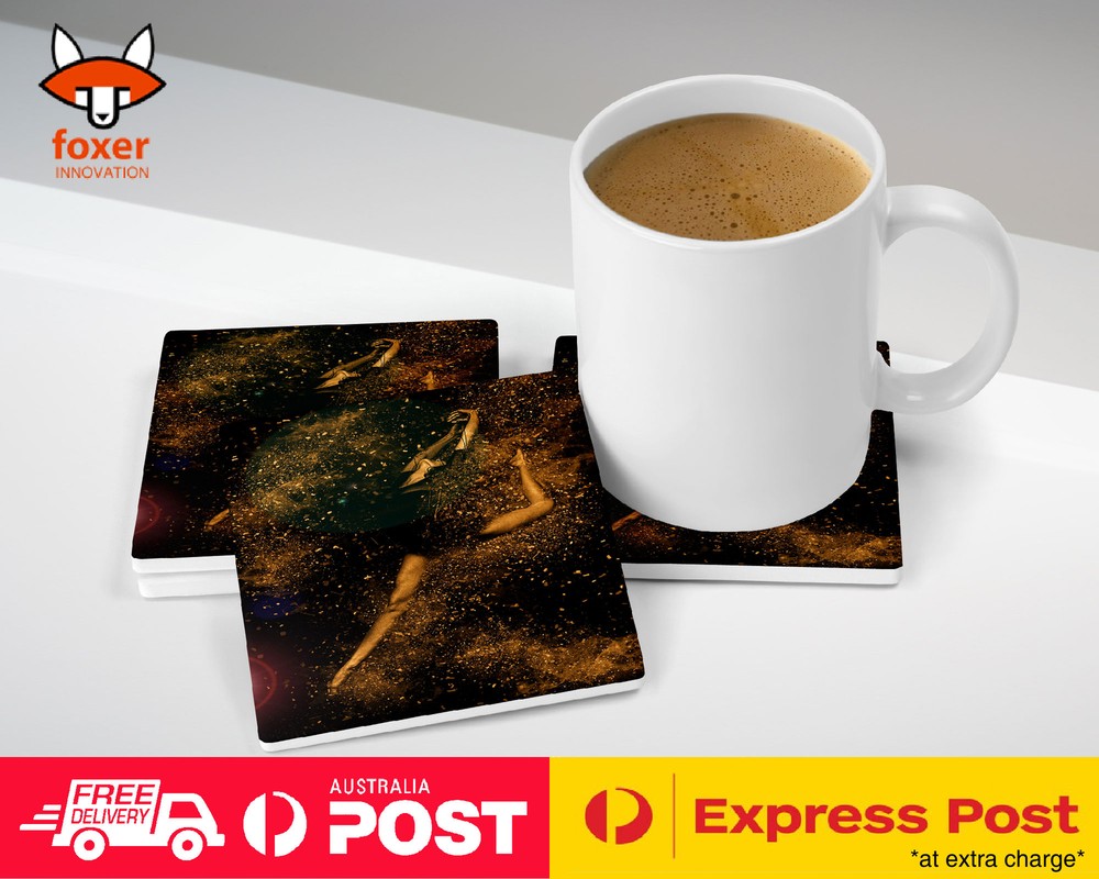 COASTER COFFEE DRINKING MAT|GYMNASTIC DANCER 4