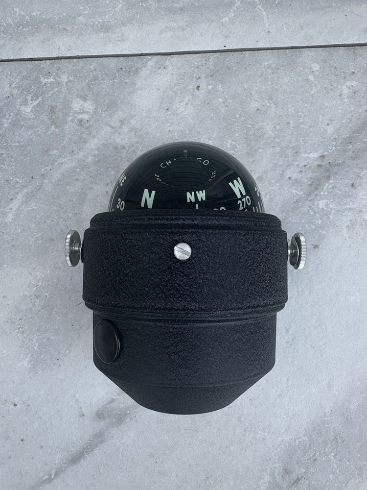 Airguide Vintage Nautical Boat Compass Model 88