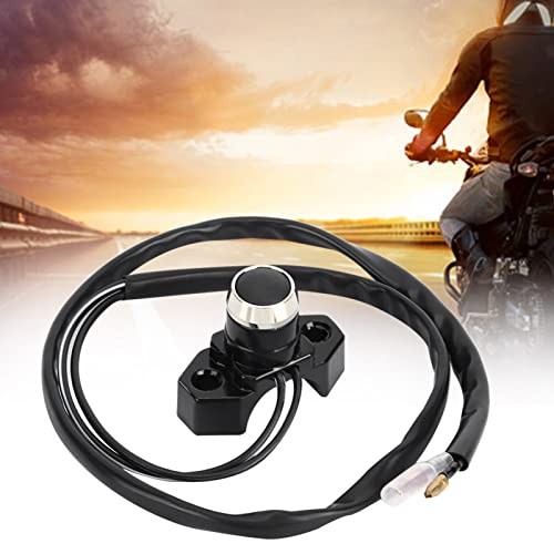 Motorcycle Handlebar Engine Start Stop Button Switch Universal for Most