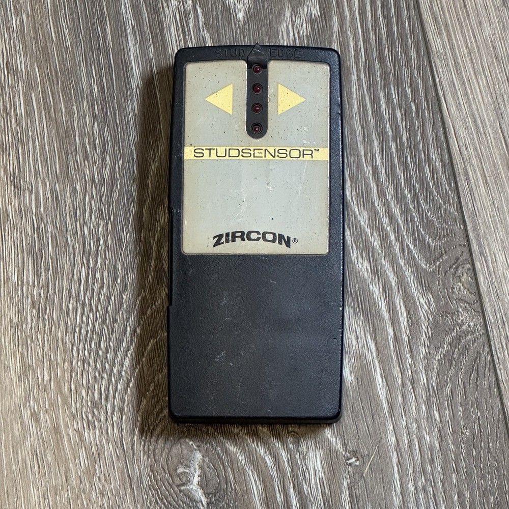 Vintage Zircon StudSensor Made In USA Wall Stud Finder Stud Sensor Tested Works