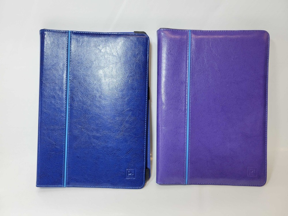 Microsoft Surface Pro 3 Platinum Leather Folio Case - Blue & Purple