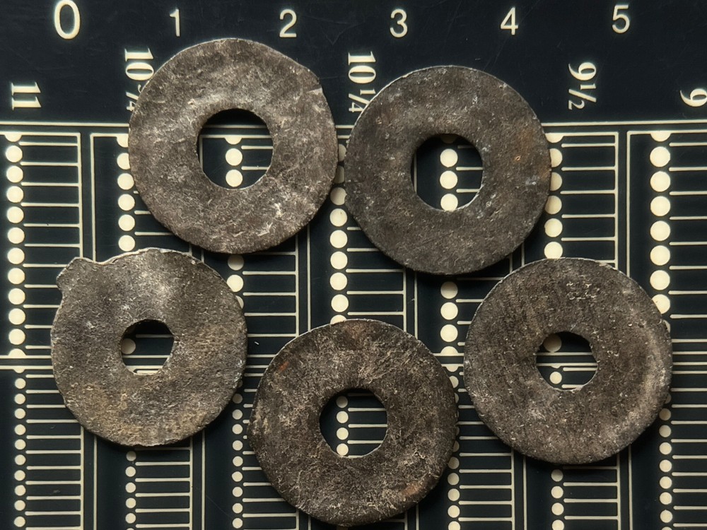 PALEMBANG SULTANATE TIN PITIS COINS 5x