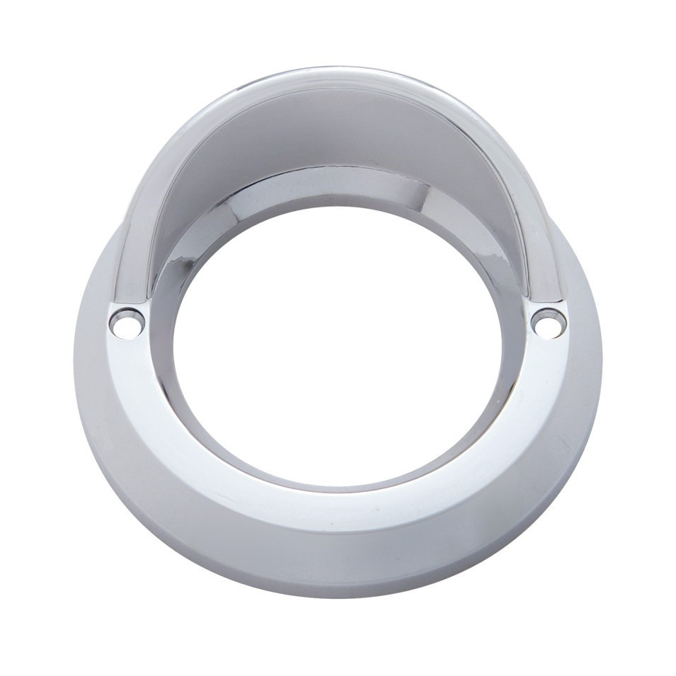 2" Light Bezel with Visor for Grommet Mounted Lights