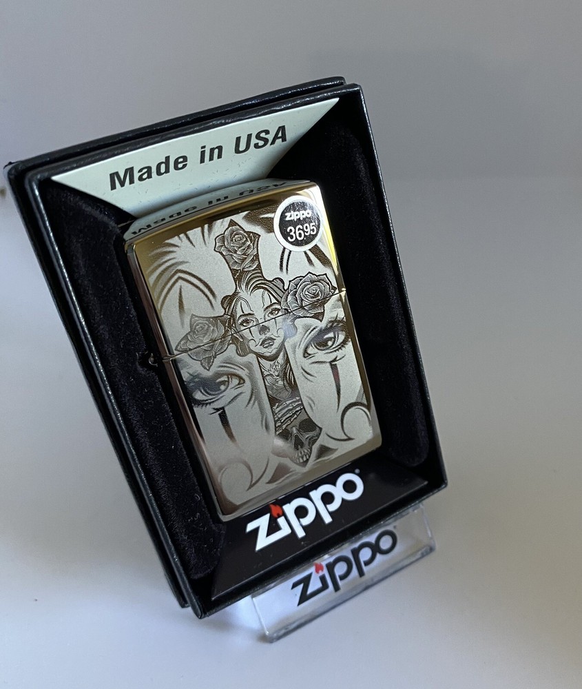 Zippo Tattoo Photo Imaging On A 2022 Lighter
