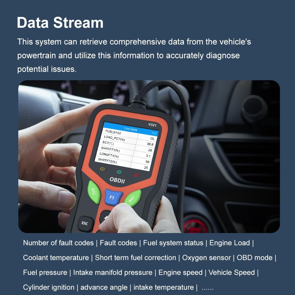 🔥SALE OBD2 Car Scanner Diagnostic Tool Code Reader Battery EVAP O2 Sensor Test