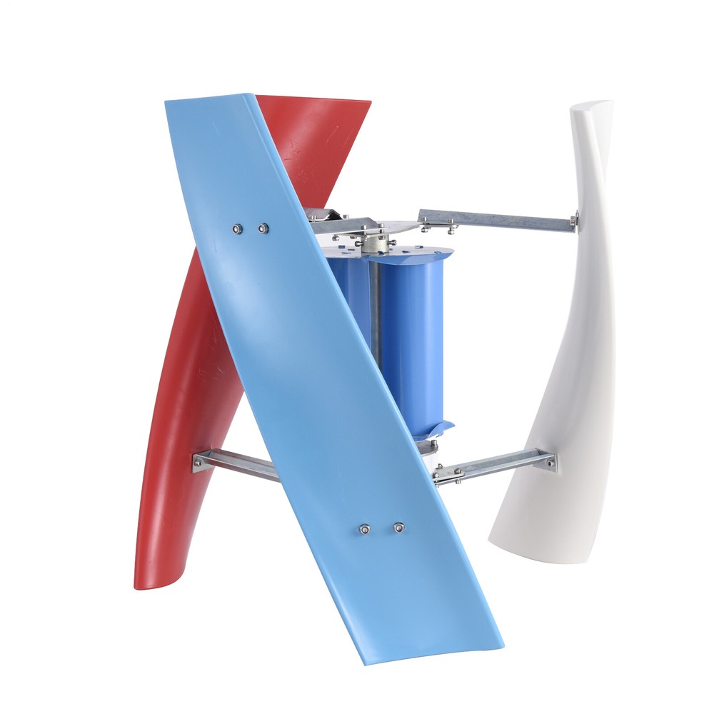 3000W Vertical Axis Wind Turbine Generator with Controller Kit Max 12V/24V