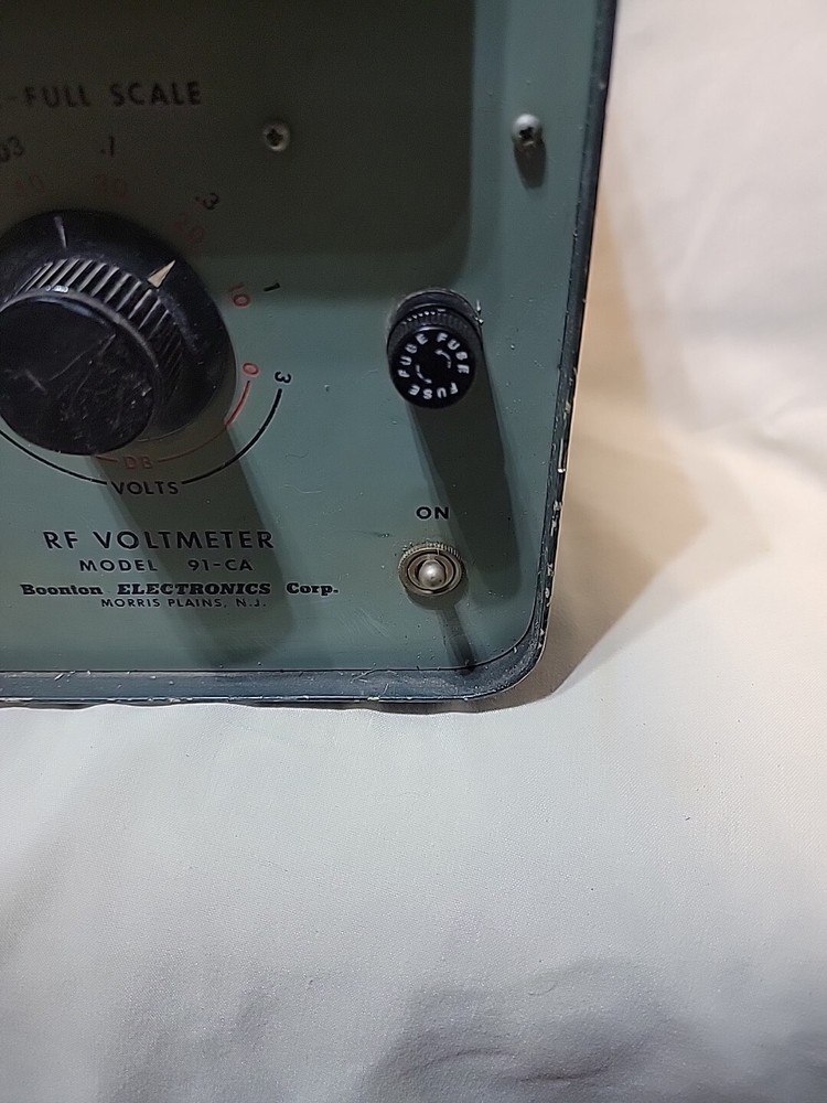 Boonton Electronics 91-CA RF Voltmeter.