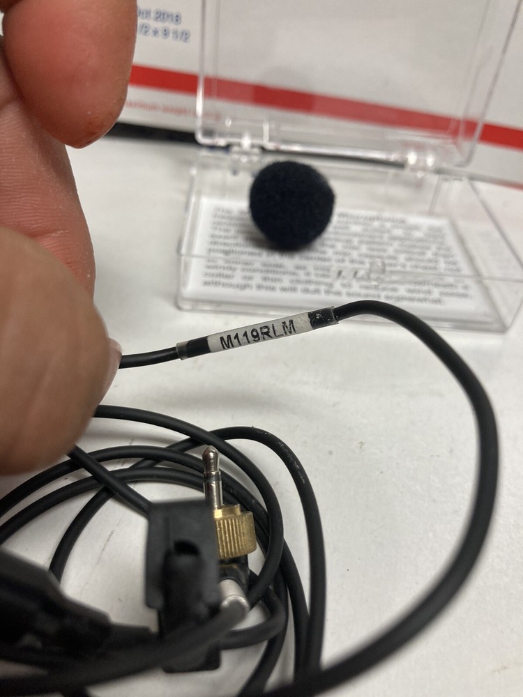 Lectrosonics M-119 Microphone with Micro Connector and Lapel Clip