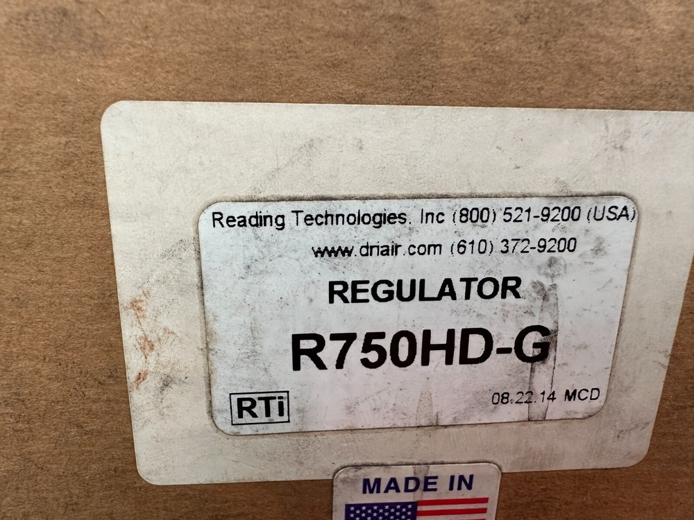 Reading Technologies Regulator R750HD-G - NIB