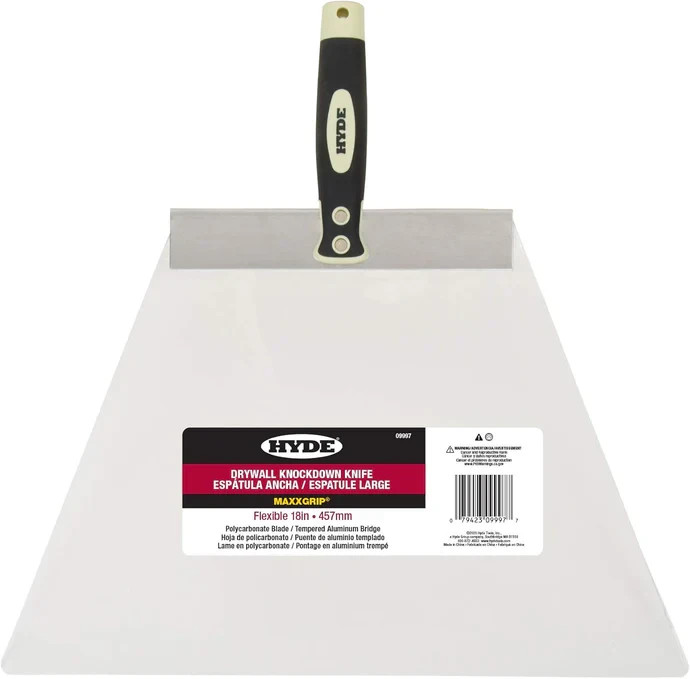 Hyde Acrylic Drywall Knockdown Knife 18"