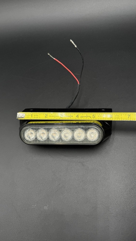 MAXXIMA – 6 LED Surface Mount Dual Color Strobe Light Tested Working