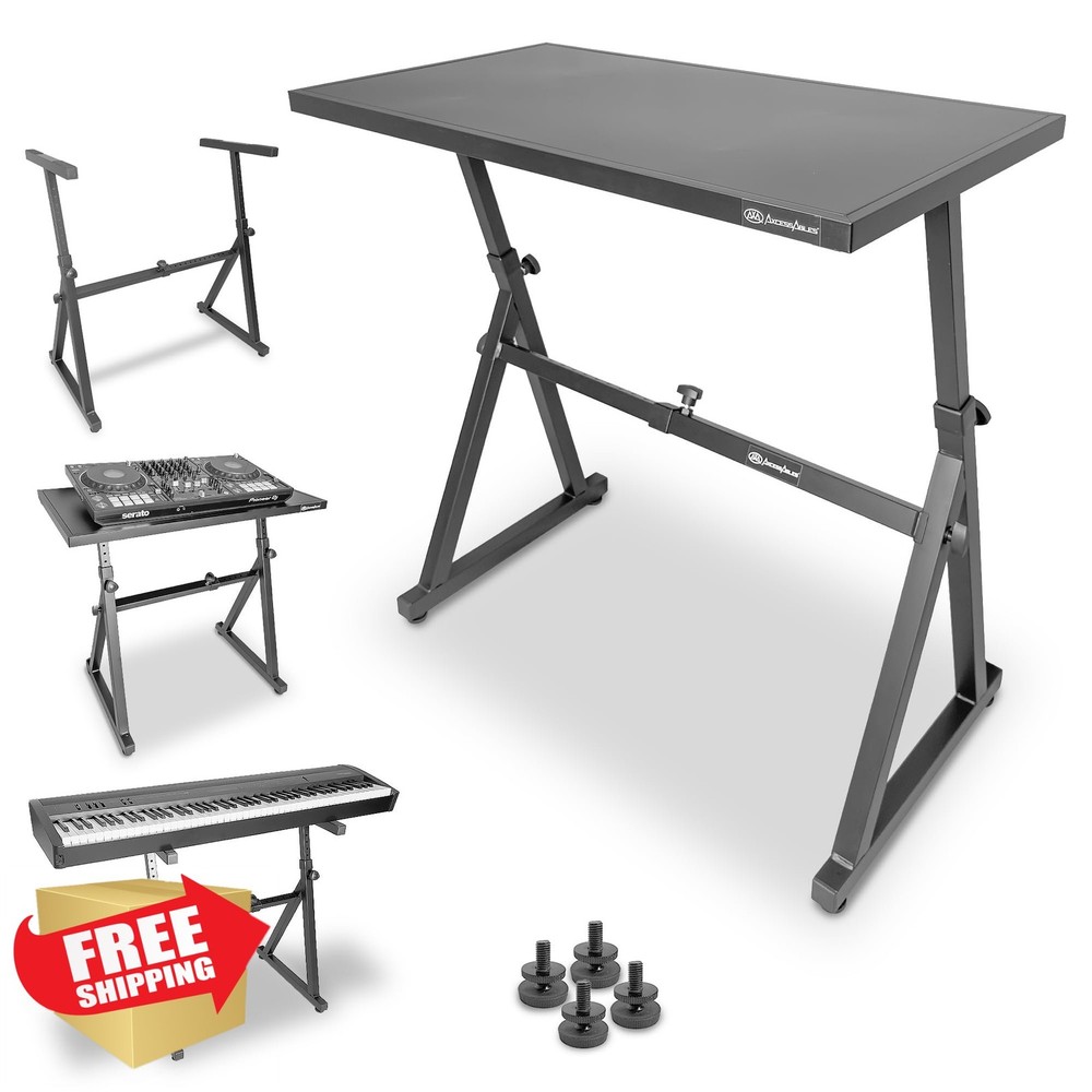 AxcessAbles Keyboard Stand DJ Controller Desk 36"