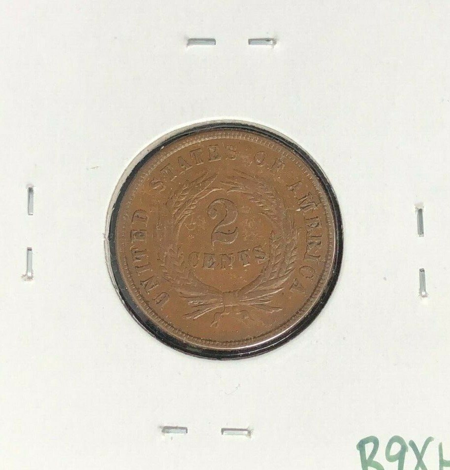 1864 TWO CENT PIECE ~ XF+ ~NICE COIN~