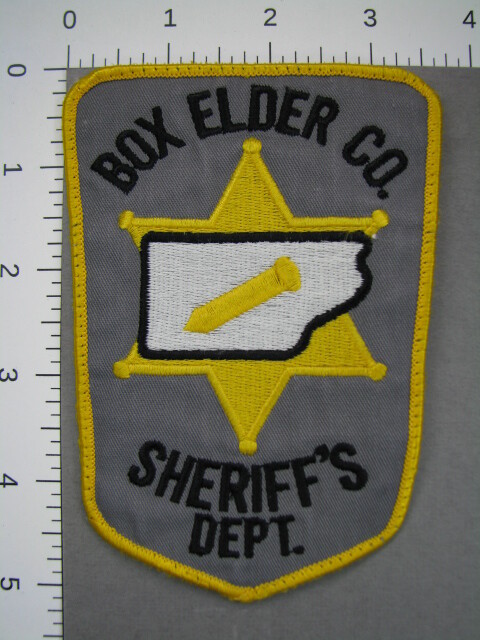 713 Utah BOX ELDER SHERIFF'S DEPT. Patch Brigham County