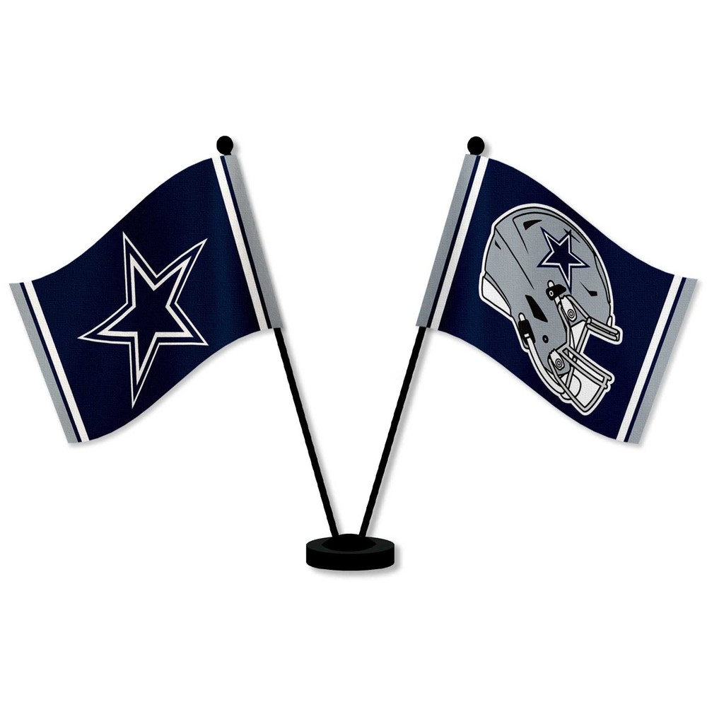 Dallas Cowboys Desk Flags