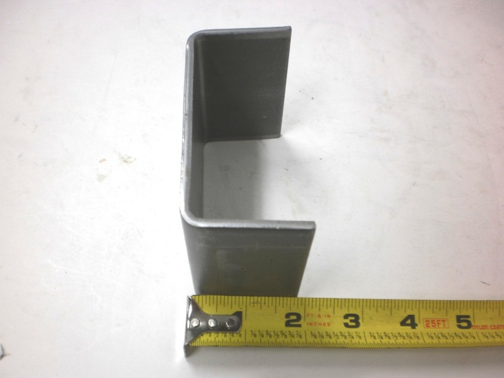 8 - 2 x 4 Steel Weld On Trailer Truck Stake Pocket Board Holder 7 Gauge 3/16"