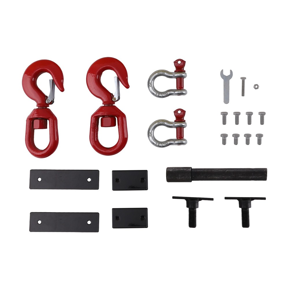 5500lbs Crane Lifting Hoist Jib Boom Fork Mounted Telescoping Double-fork Design