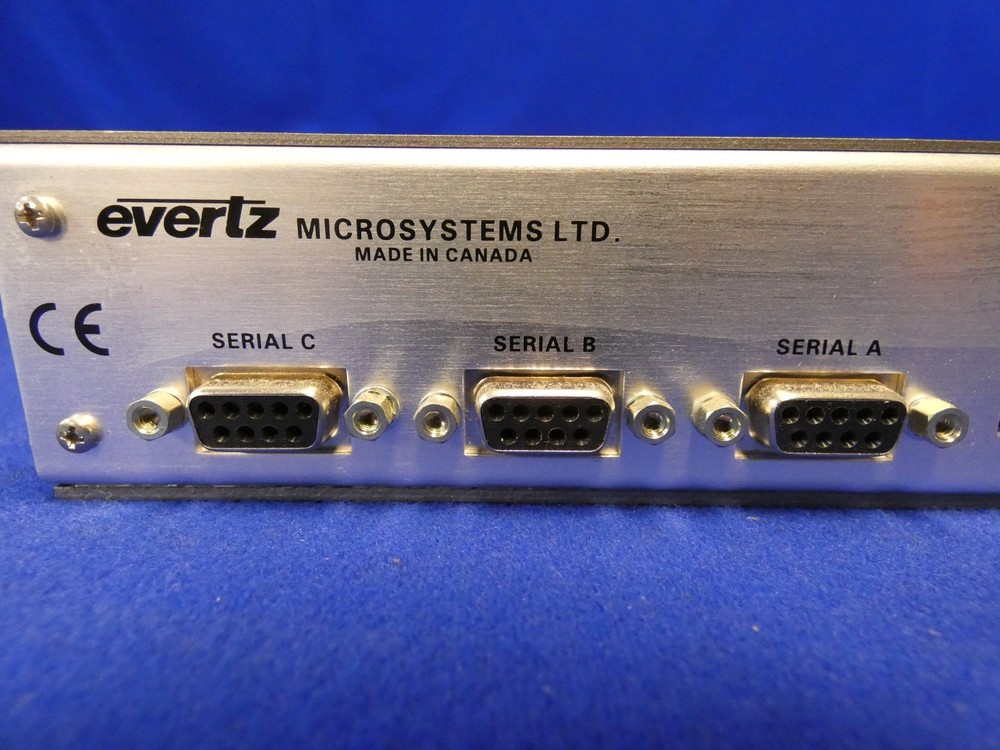 Evertz CP-1024E Quartz Router Control Panel, Tested to Power On