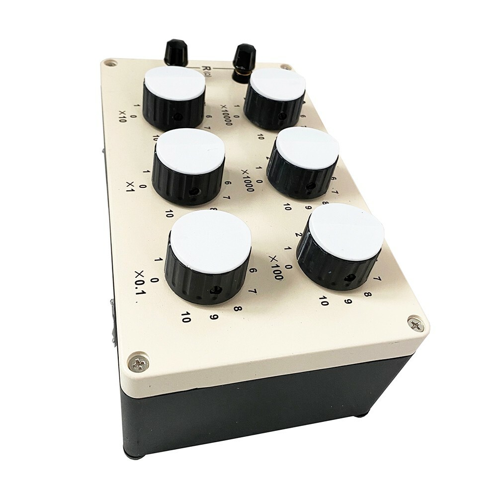 DC Resistance Box Precision Adjustable DC Bridges Decade Resistor Resistance Box