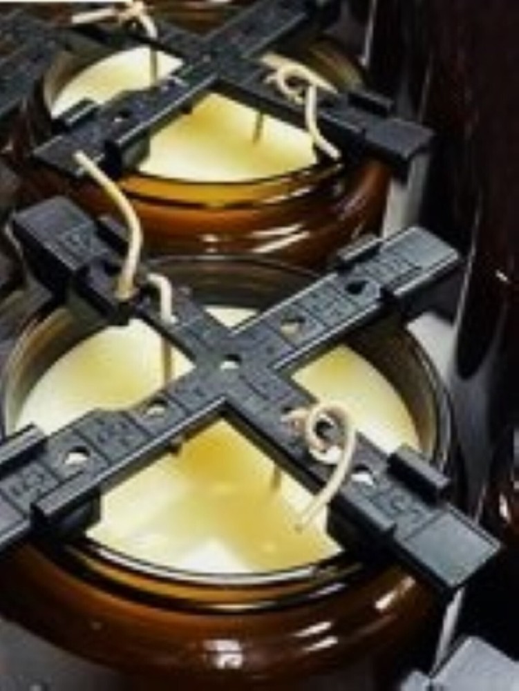 Universal Wick Holders - Adjustable Centering Device for Candle Makers - 10 pack