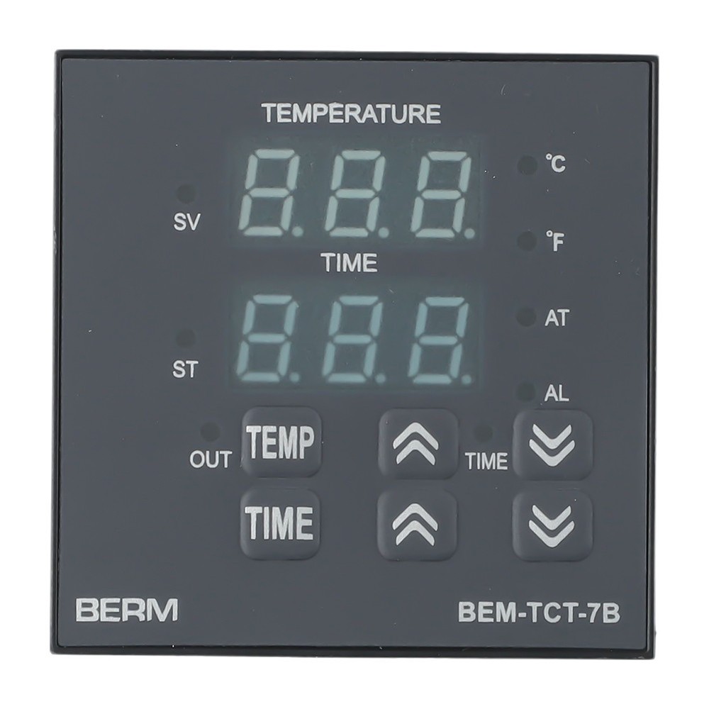 Heavy Duty Heat Press Machine Time Temperature Controller Adjustable Settings