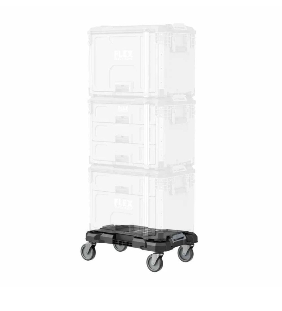 Flex FS1701 Stack Pack Dolly 250 lb Capacity with 360° Casters NEW
