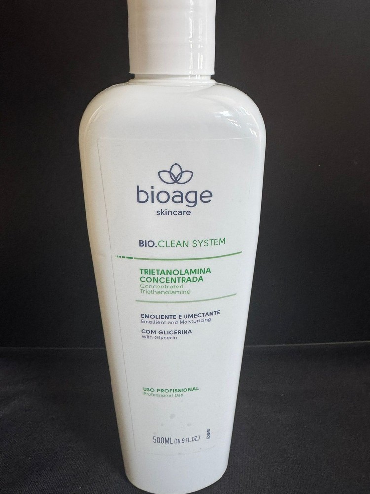 Trietanolamina - Bioage Triethanolamine – Deep Cleansing & Extractions.