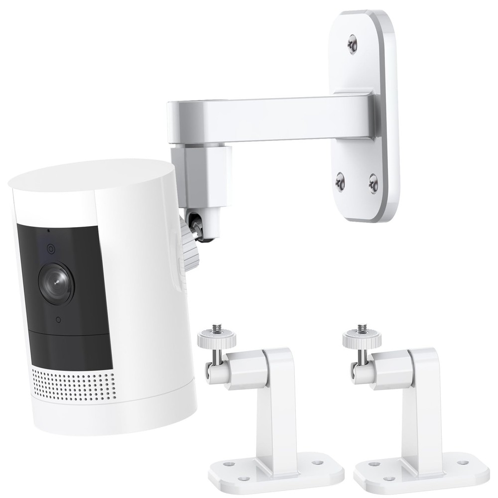 2Pack Ring Camera Wall Mount,Compatible with Mount 2P, White