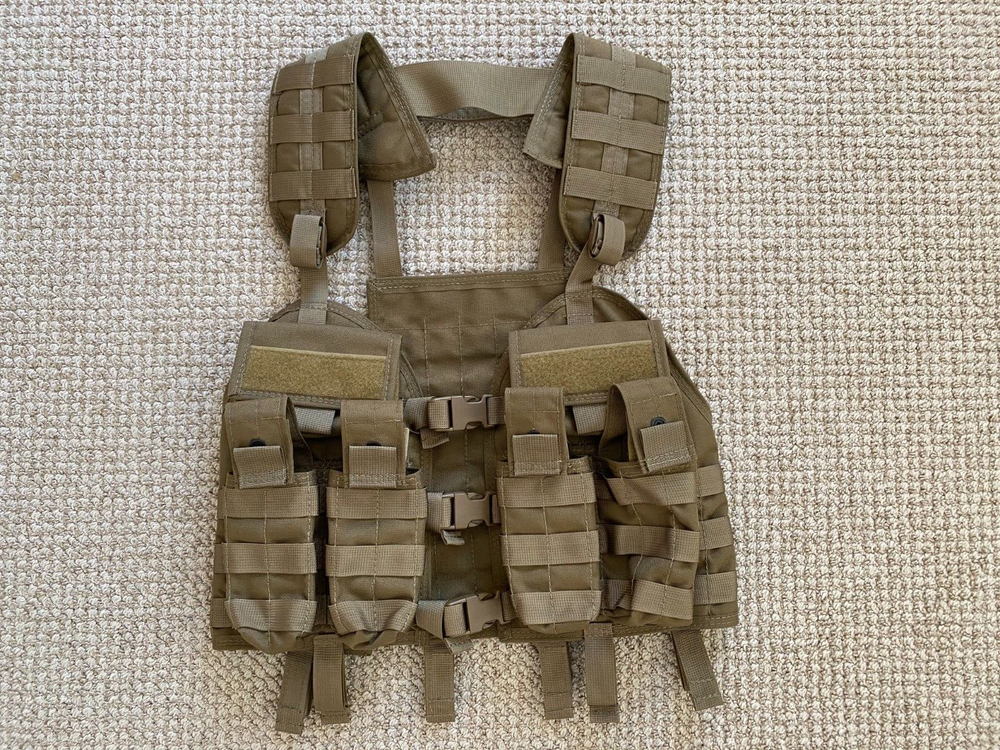 BDS Tactical V-Ops Split Front Chest Rig (Built 2 Order-Customize) Molle