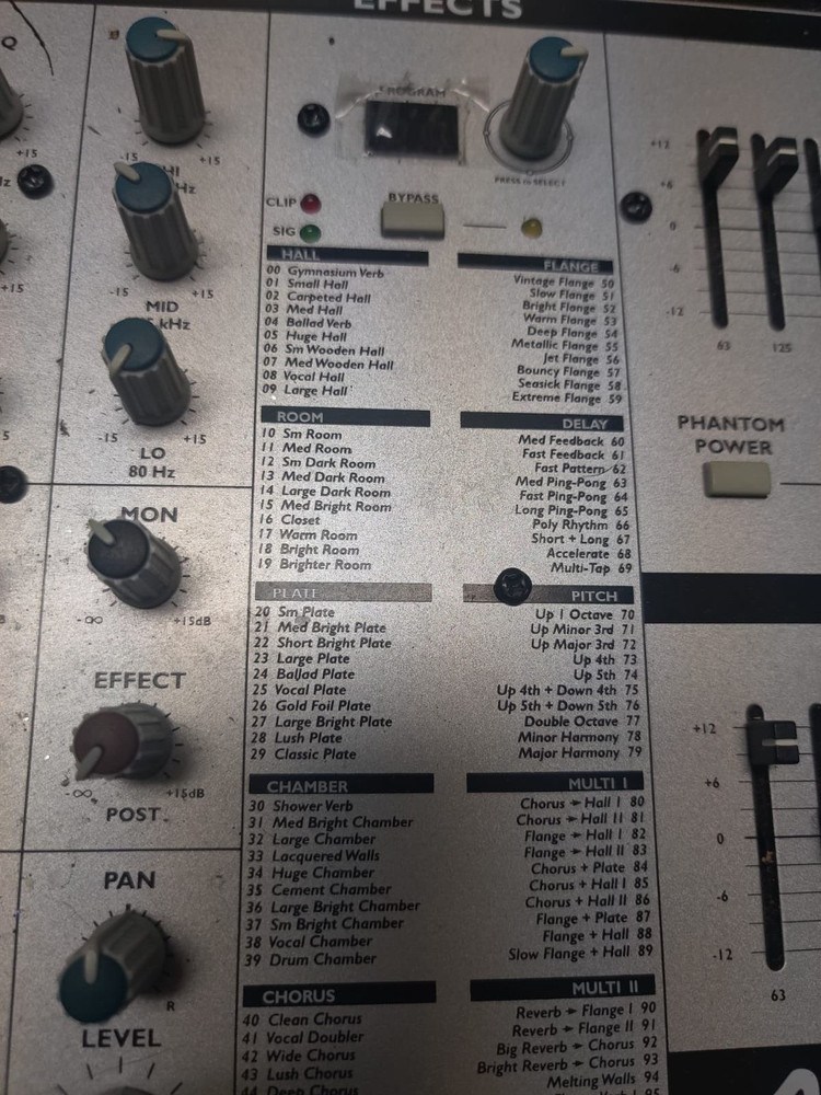 Alesis Gigamix 8FX Powered Mixer *