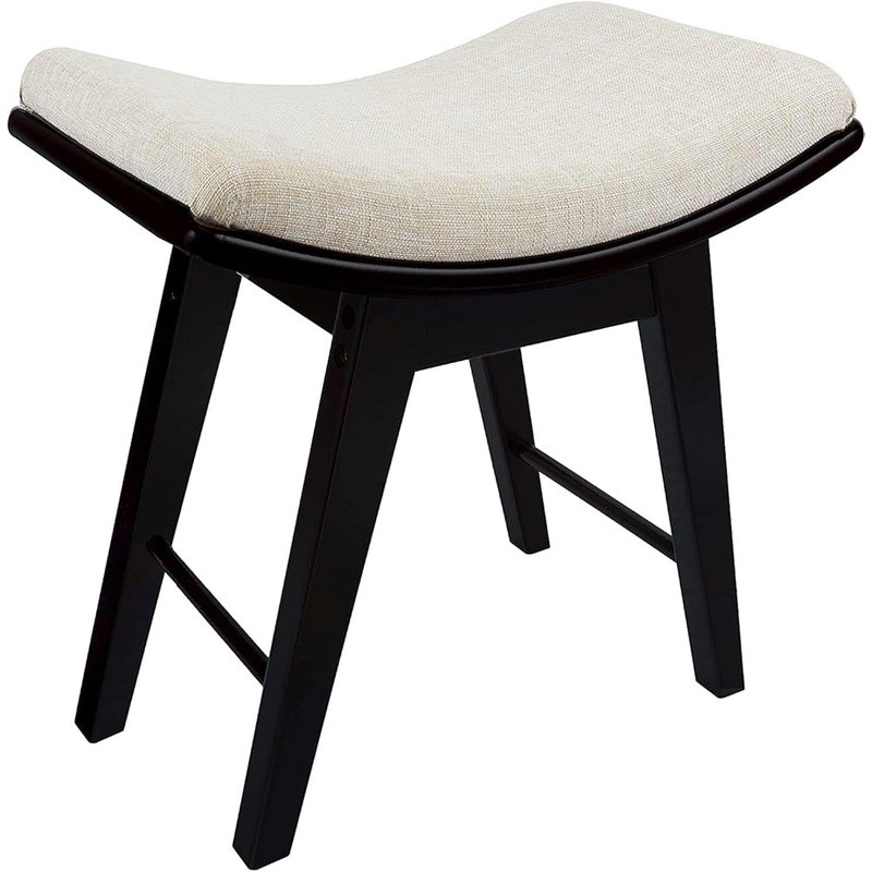 Durable Eco-Friendly Vanity Stool Ergonomic Comfortable Seat Easy Assembly New