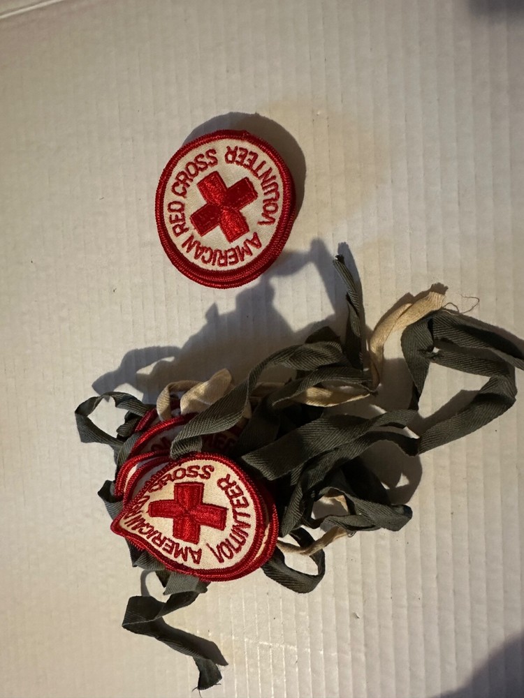 AMERICAN RED CROSS VOLUNTEER PATCH FROM WW11 ERA