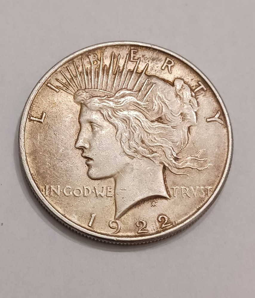 1922 Peace Dollar US Silver Dollar